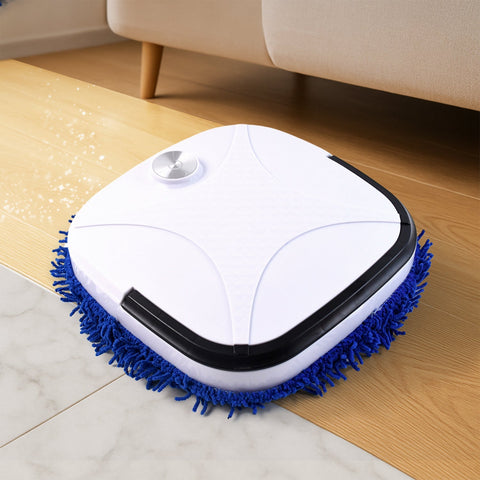 VYRO-7 smart floor cleaning robot with USB rechargeable design, featuring dry and wet mopping capabilities for efficient home cleaning.