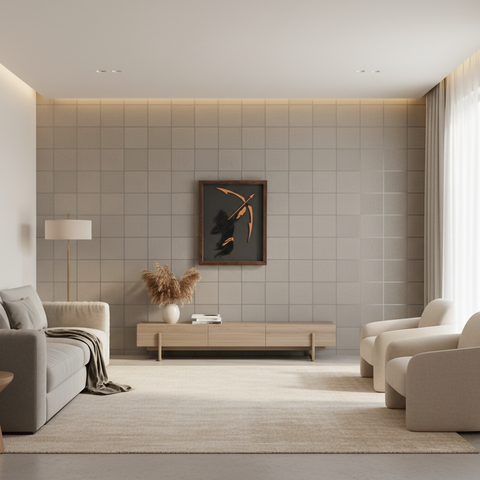 Modern minimalist Lord Ram wall art frame by VYRO-7, devotional decor featuring a sleek, elegant design for spiritual home decor.