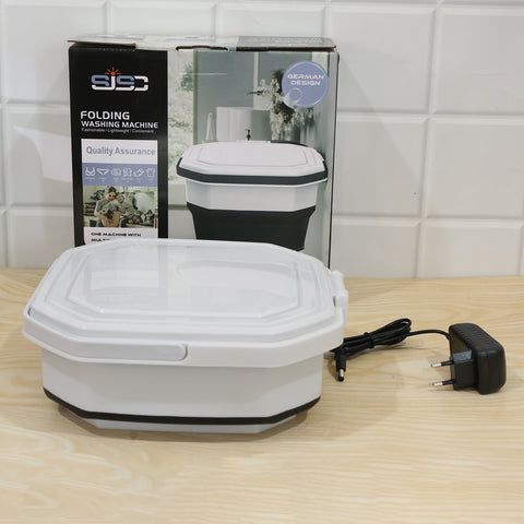 VYRO-7 mini electric folding washing machine for small clothes and travel laundry, compact and portable appliance.