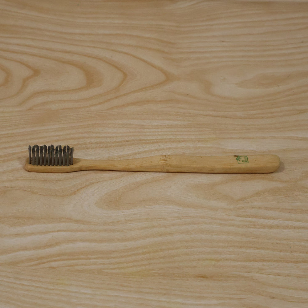 Soft Bamboo Toothbrush Biodegradable Wooden Toothbrush With Soft Bristles (1 Pc)